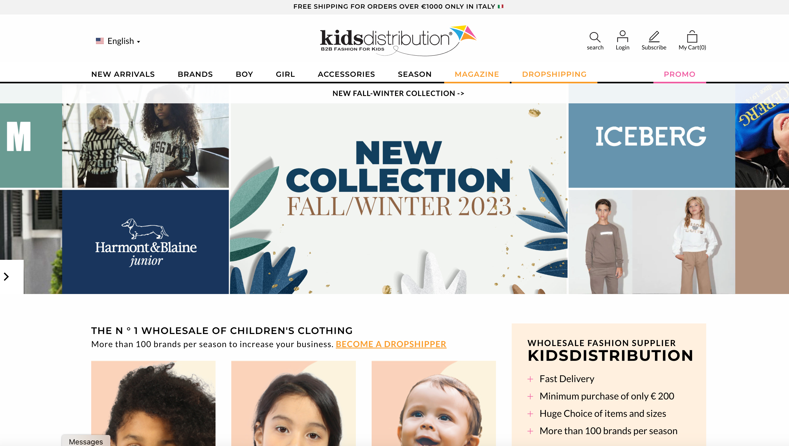 kids distribution - Dropshipping supplierr